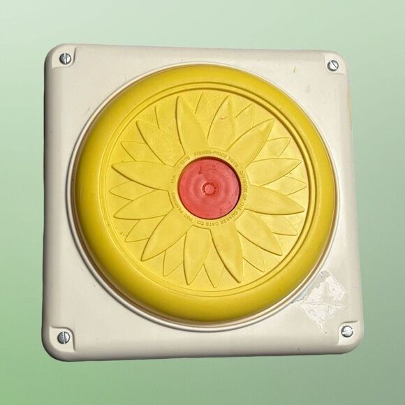 Vintage 1978 Fisher Price Turn and Learn No.156 Baby Box Activity Toy - Picture 6 of 6